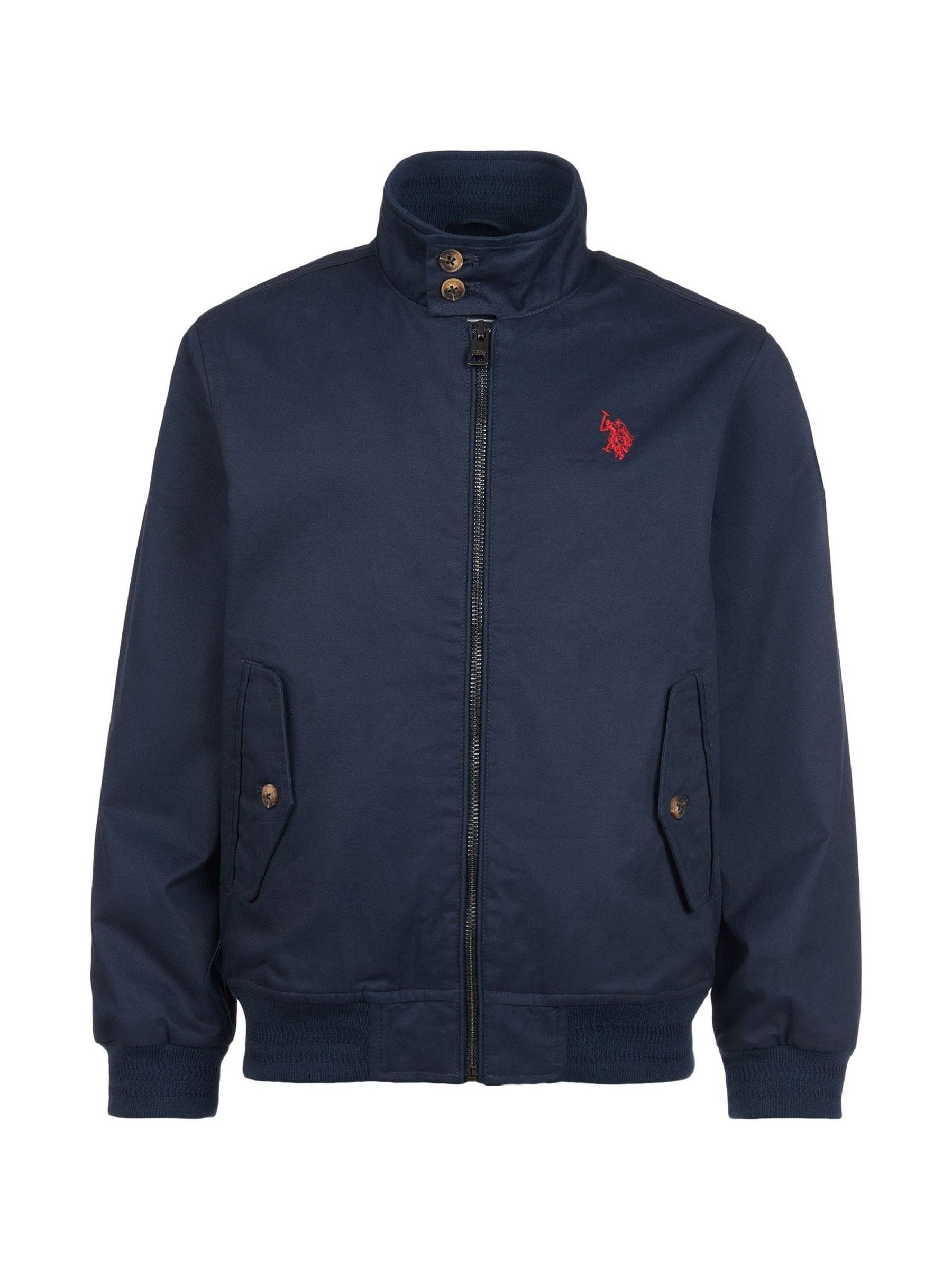 Dsiney Kidz - U.S. Polo Assn. Blue Twill Harrington Jacket image 6