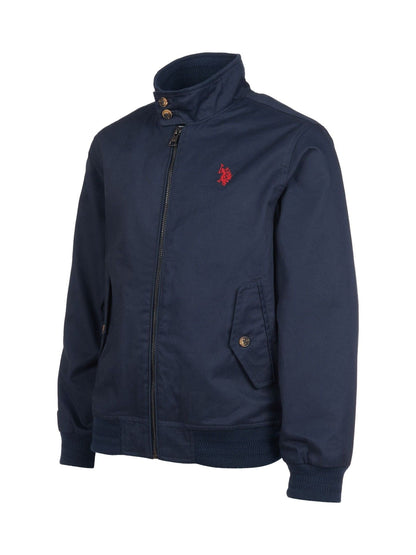 Dsiney Kidz - U.S. Polo Assn. Blue Twill Harrington Jacket image 7