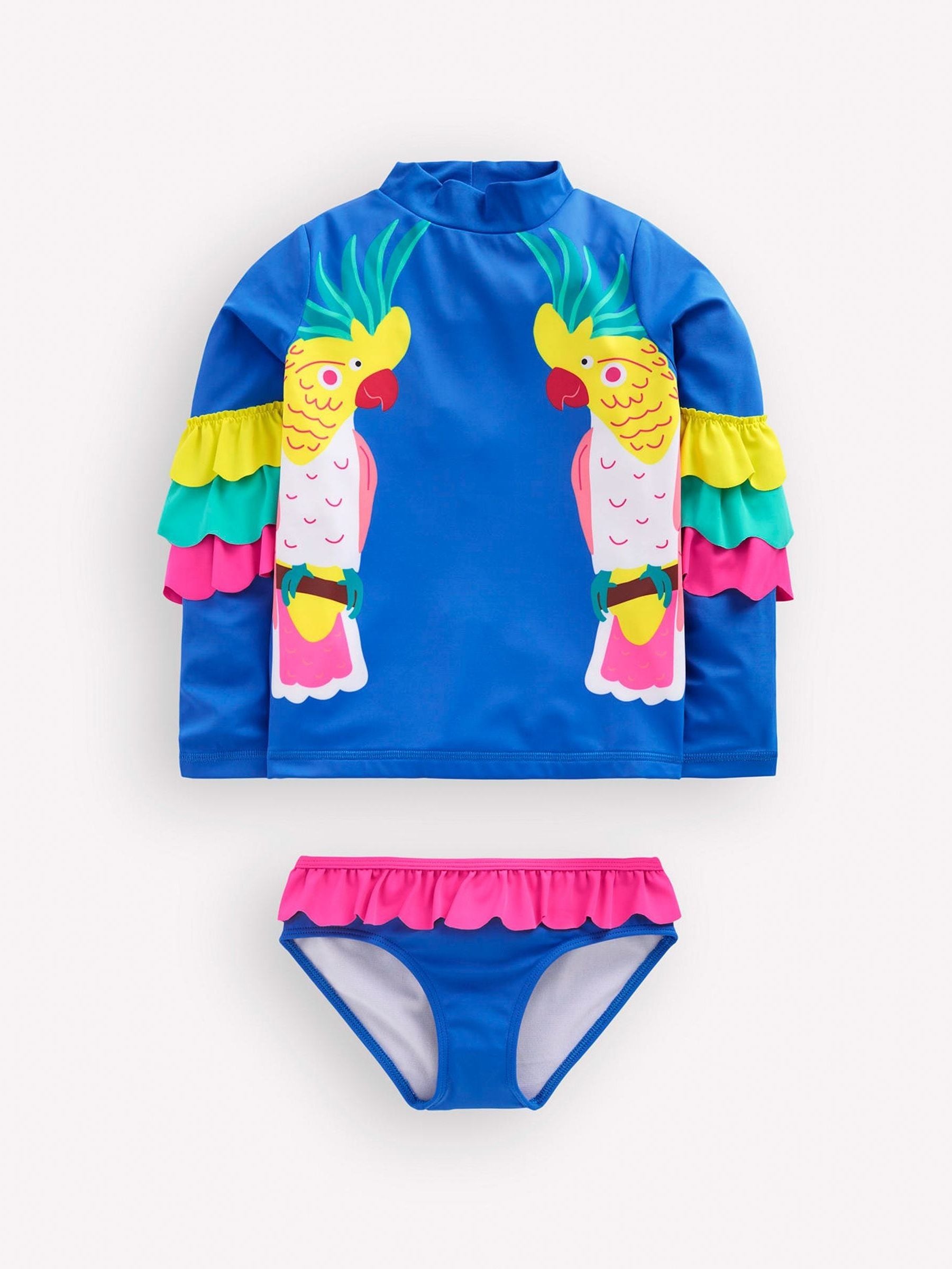 Boden Blue Appliqué Rash Vests Set image 1