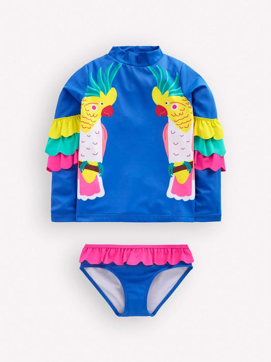 Boden Blue Appliqué Rash Vests Set image 1