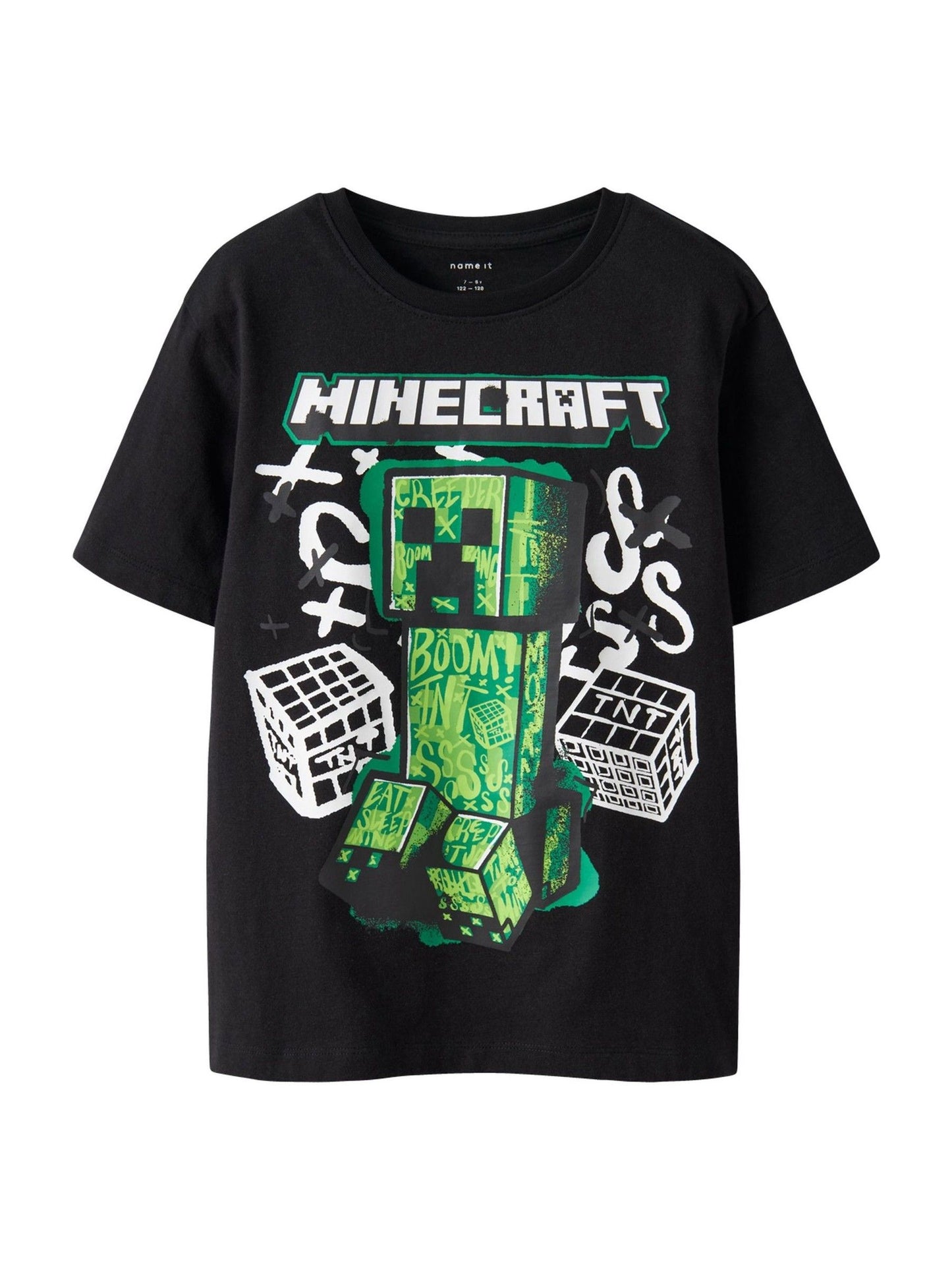 Dsiney Kidz - Name It Black Minecraft Short Sleeve T-Shirt image 2
