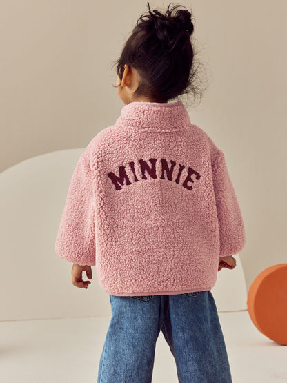 Pink Disney Minnie Fleece Top (3mths-7yrs)