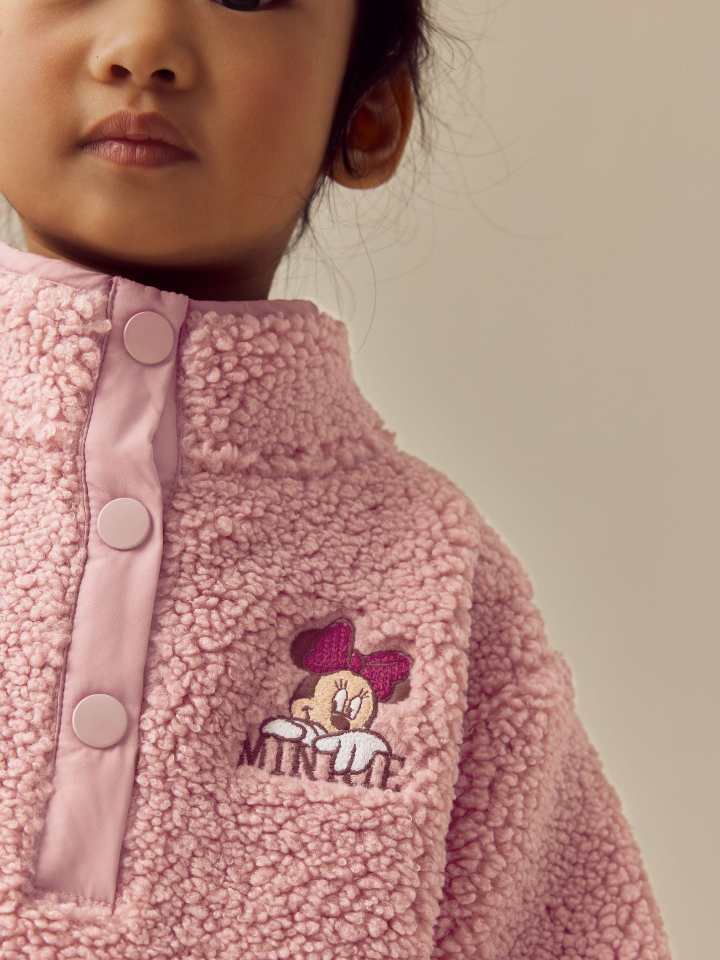 Pink Disney Minnie Fleece Top (3mths-7yrs)