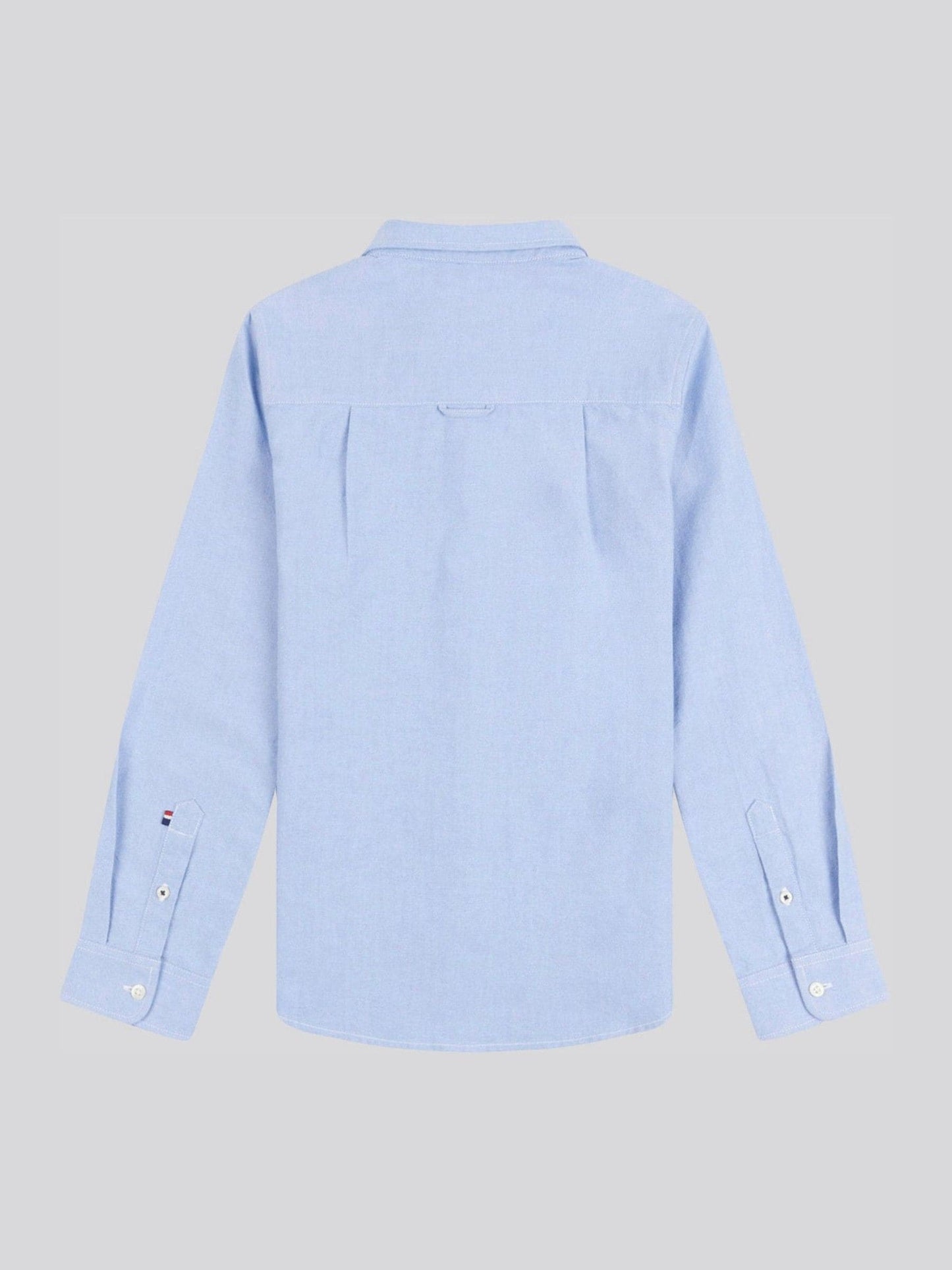Dsiney Kidz - U.S. Polo Assn. Blue Boys Peached 100% Cotton Oxford Shirt image 6