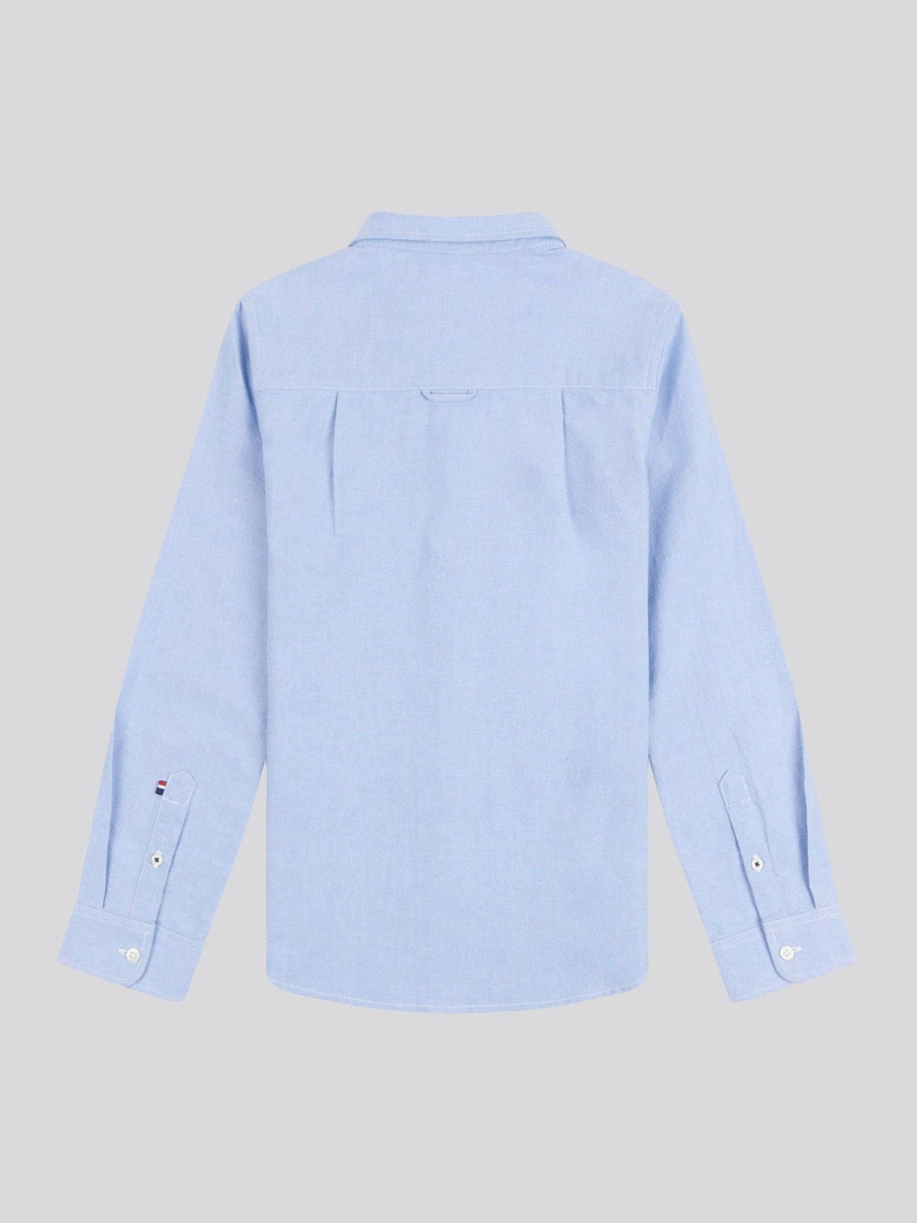 Dsiney Kidz - U.S. Polo Assn. Blue Boys Peached 100% Cotton Oxford Shirt image 6