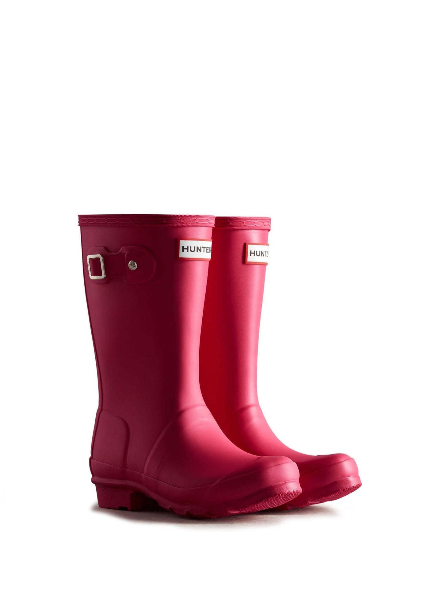 Hunter Bright Pink Big Kids Original Wellies image 2