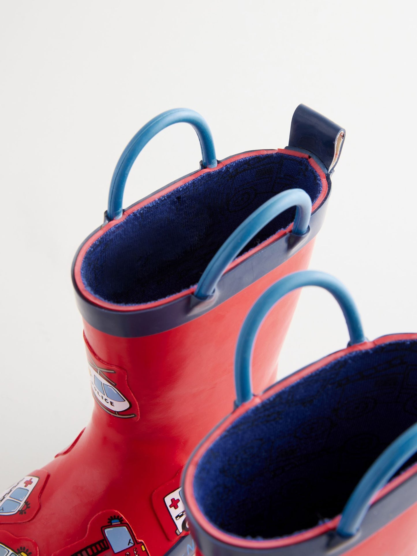 Red Transport Handle Pull On Wellies image 7