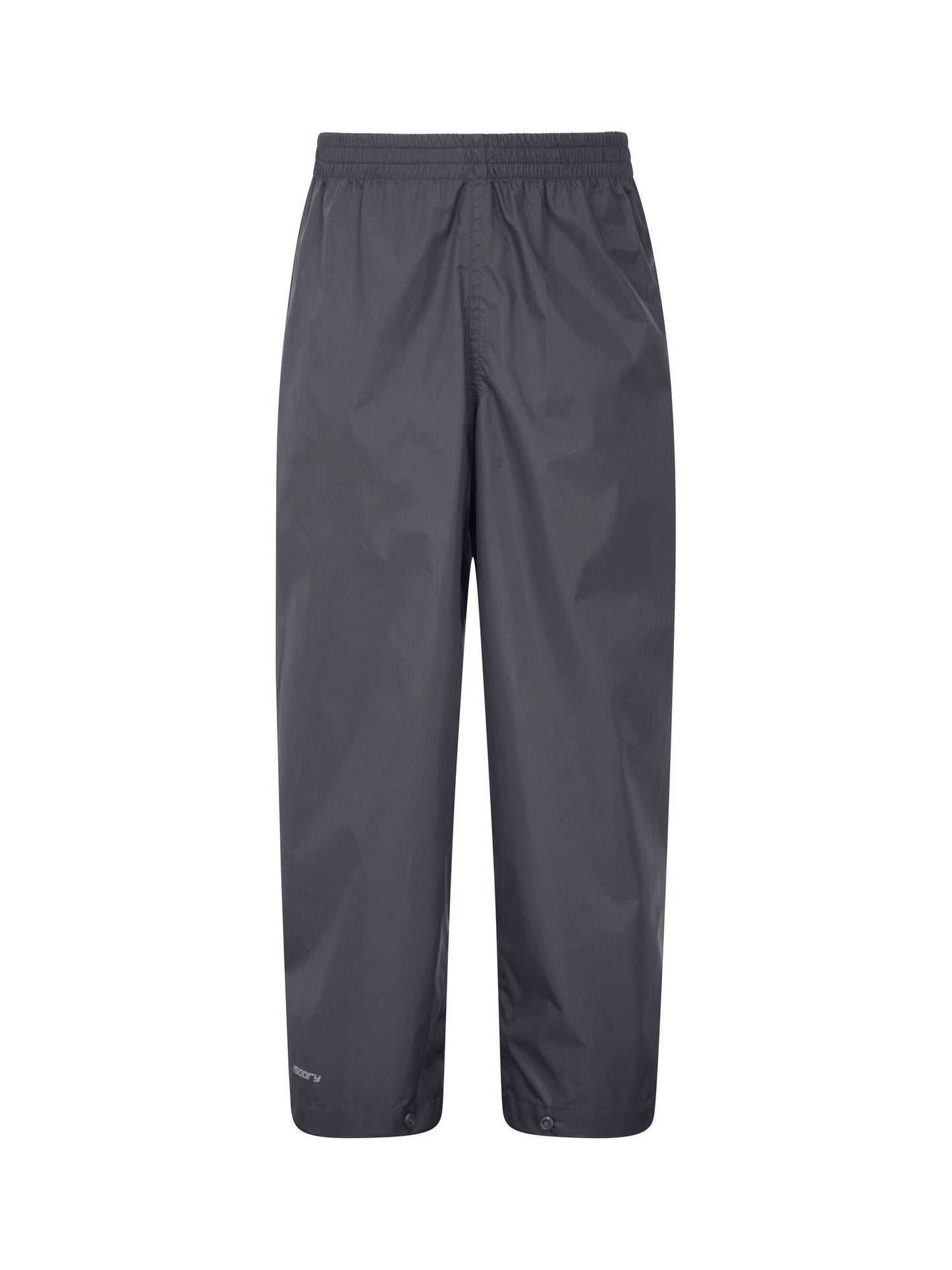 Mountain Warehouse Grey Pakka Kids Waterproof Over Trousers image 1
