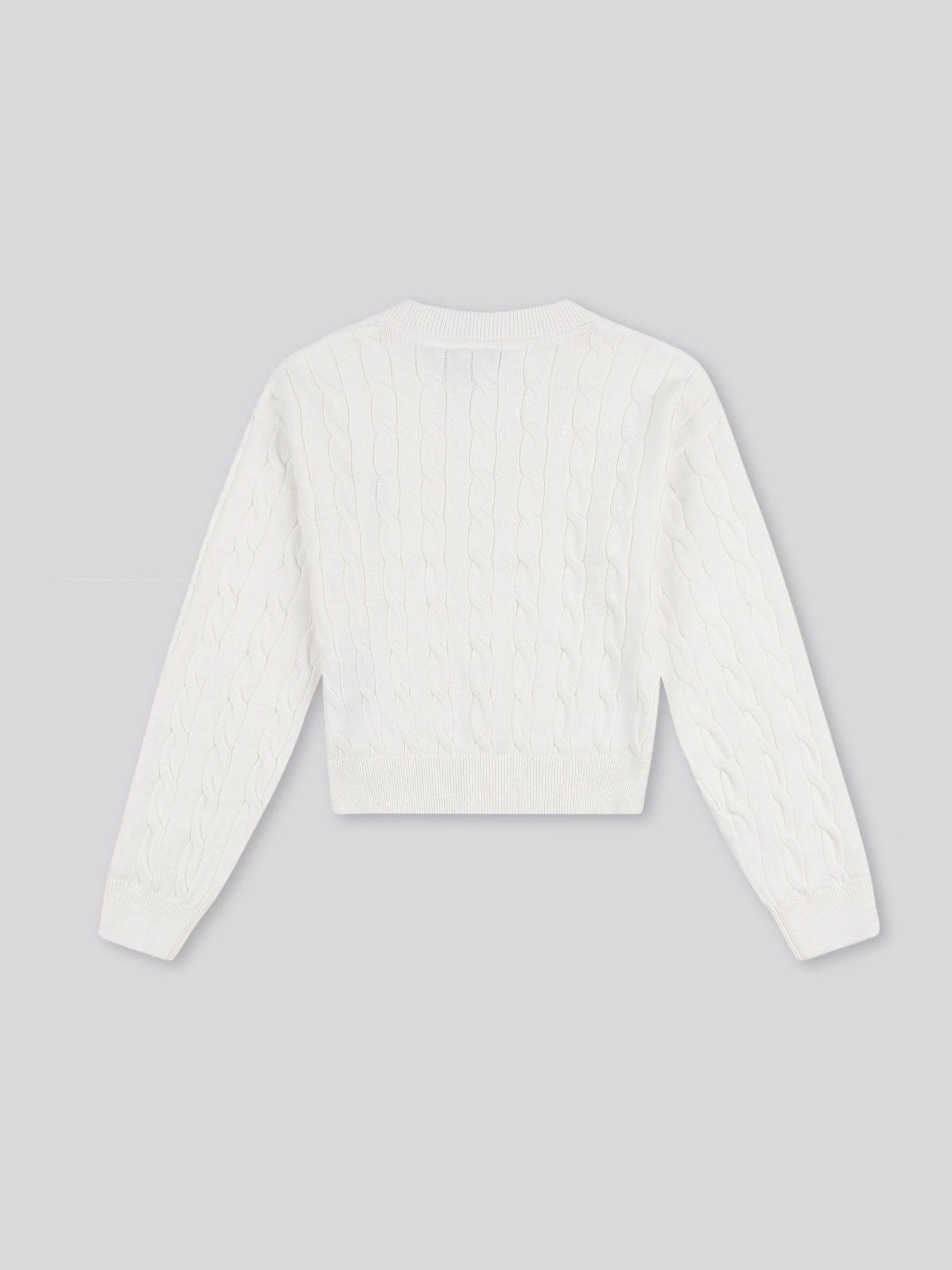 Dsiney Kidz - U.S. Polo Assn. Natural Marshmallow Cardigan image 6