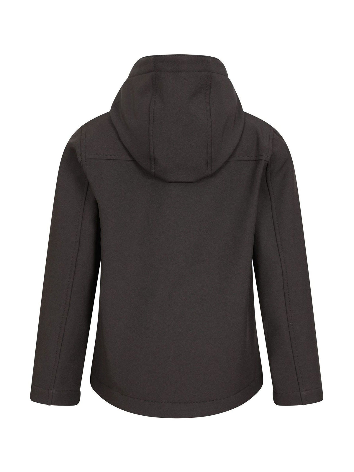 Dsiney Kidz - Mountain Warehouse Black Exodus Kids Water Resistant Softshell Jacket image 3