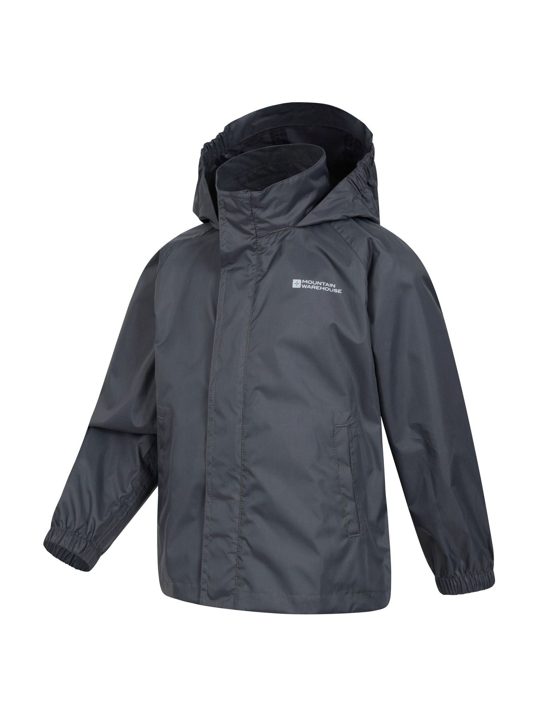 Dsiney Kidz - Mountain Warehouse Black Pakka II Waterproof Jacket image 4