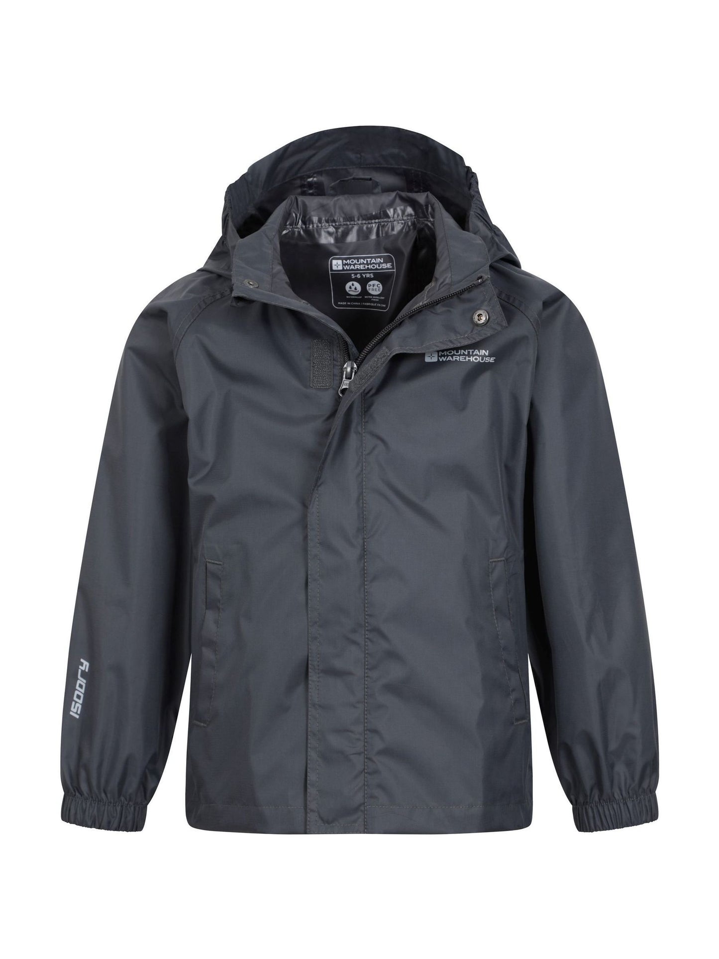 Dsiney Kidz - Mountain Warehouse Black Pakka II Waterproof Jacket image 5