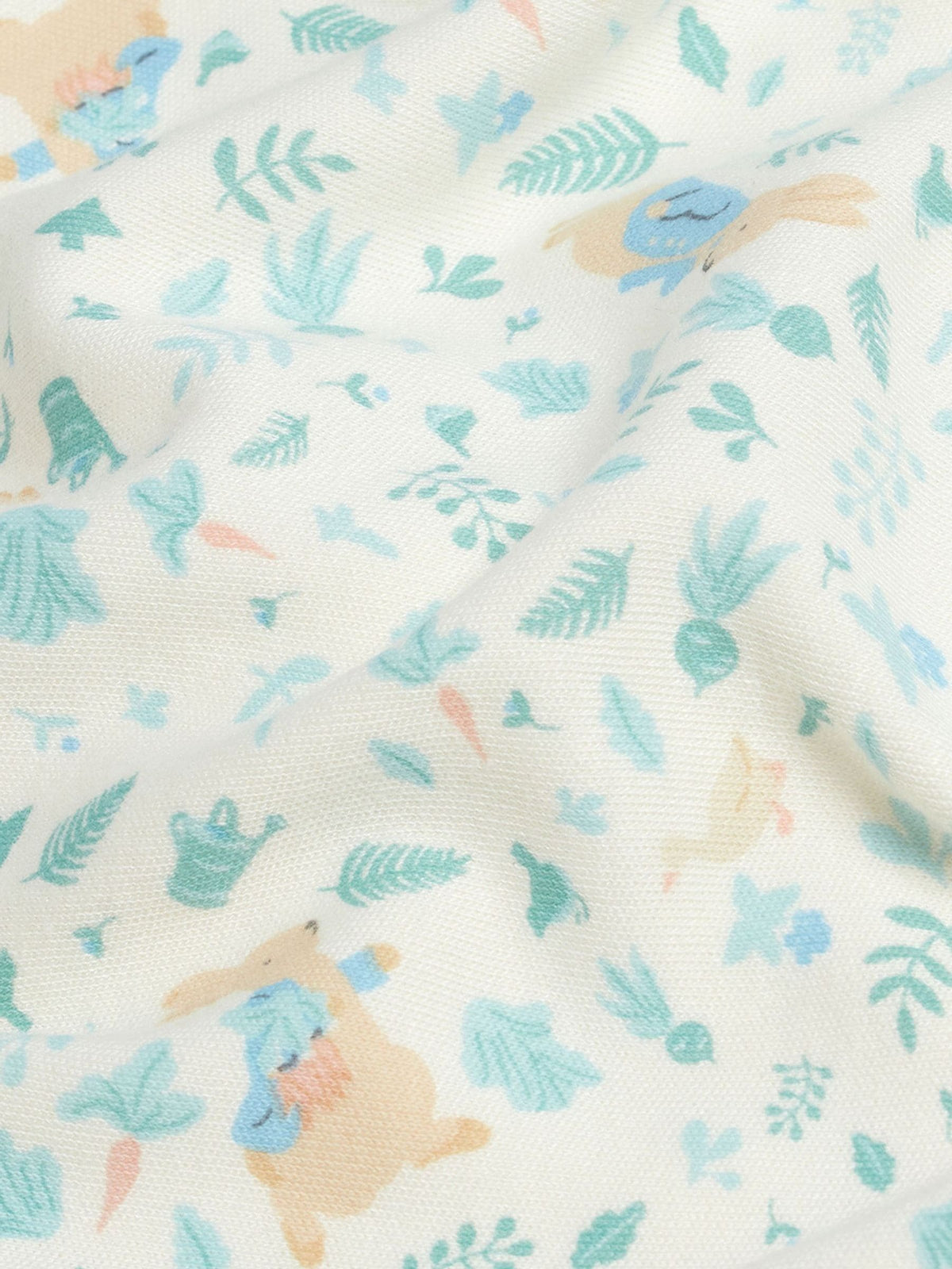 Dsiney Kidz - MORI Cream Peter Rabbit Supersoft 2 Way Zip-Up Clever Sleepsuit image 4