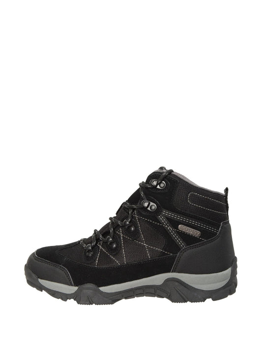 Mountain Warehouse Black Trail Kids Waterproof Walking Boots image 2