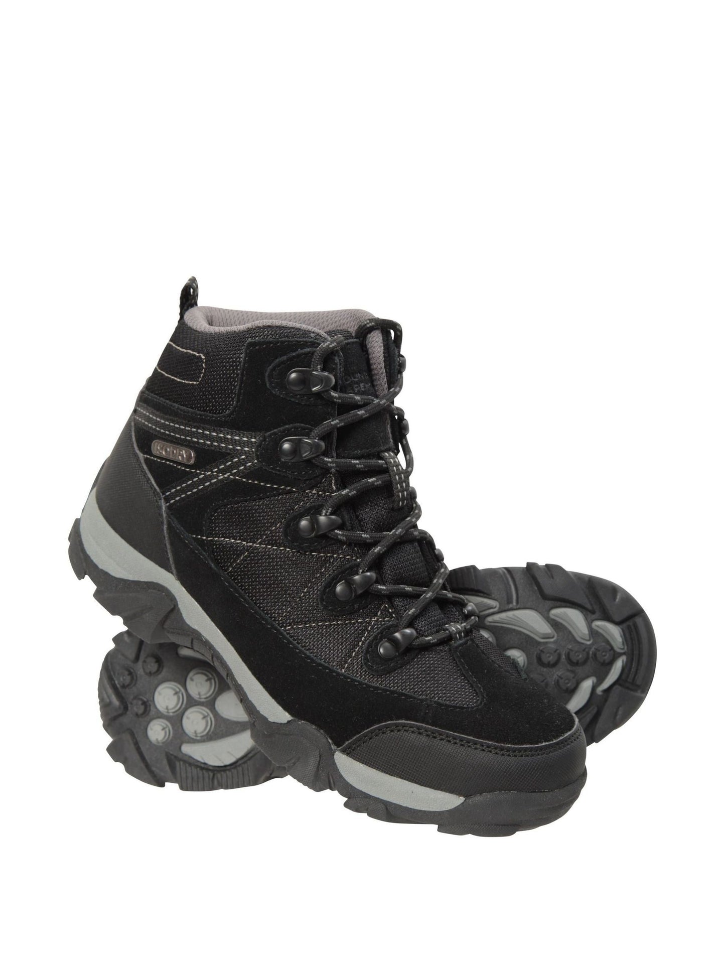 Mountain Warehouse Black Trail Kids Waterproof Walking Boots image 3