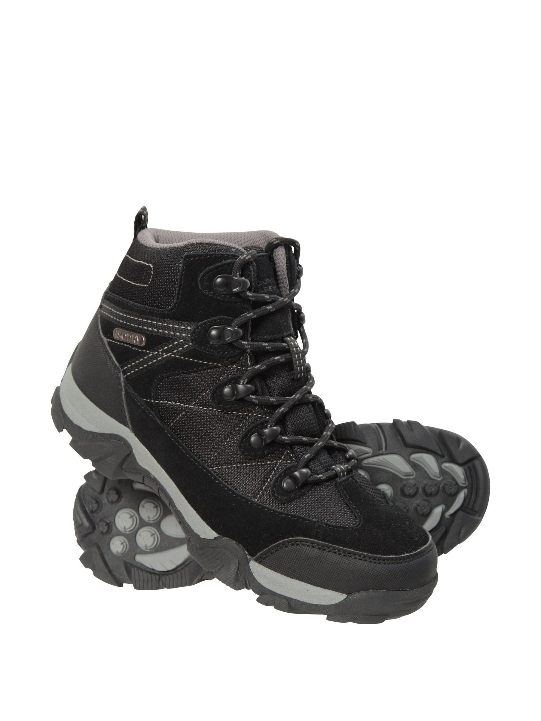 Mountain Warehouse Black Trail Kids Waterproof Walking Boots image 3