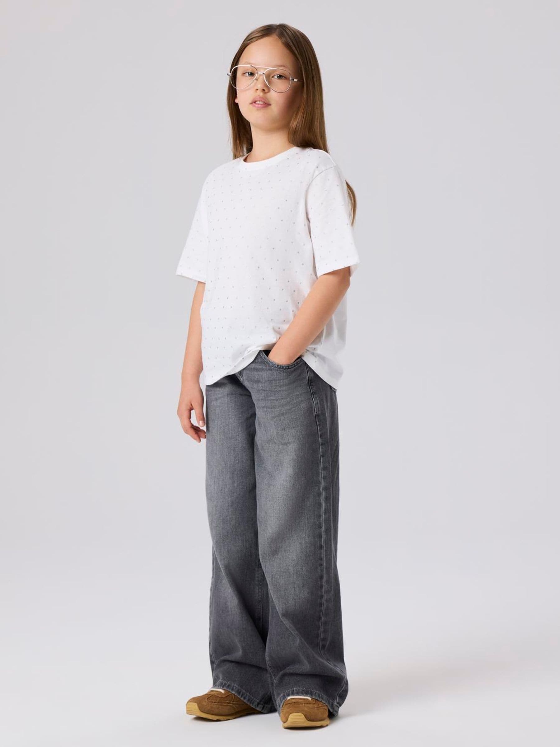 Dsiney Kidz - Name It Wash Grey Wide Leg Jeans image 2