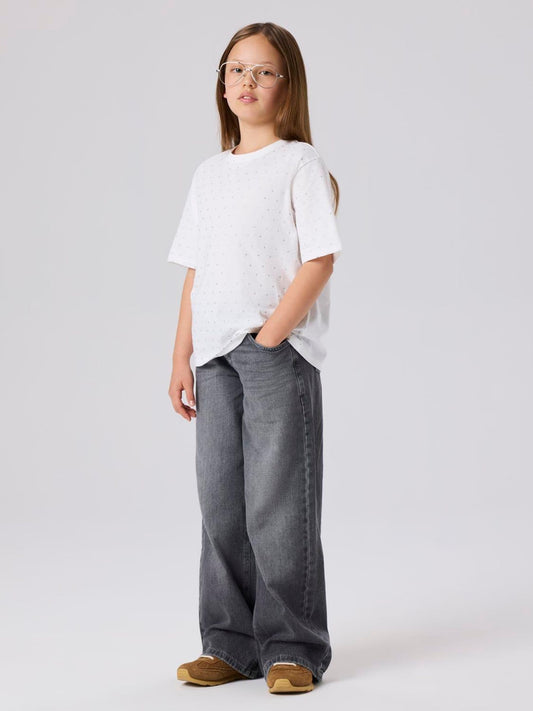 Dsiney Kidz - Name It Wash Grey Wide Leg Jeans image 2