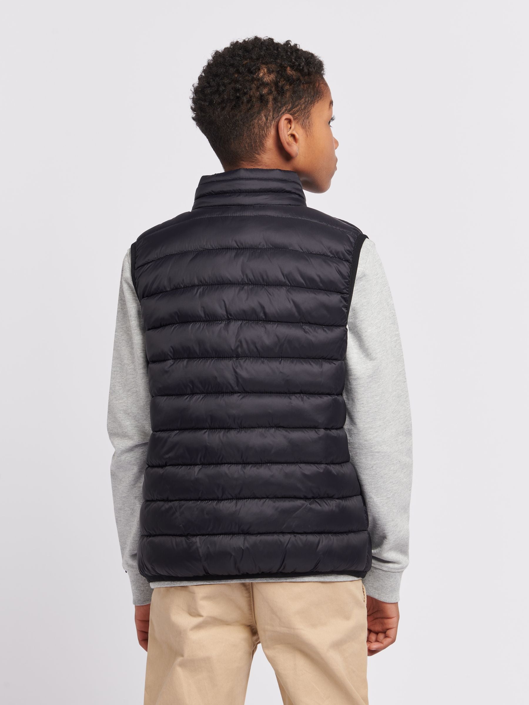 Dsiney Kidz - U.S. Polo Assn. Black Bound Quilted Boys Gilet image 4