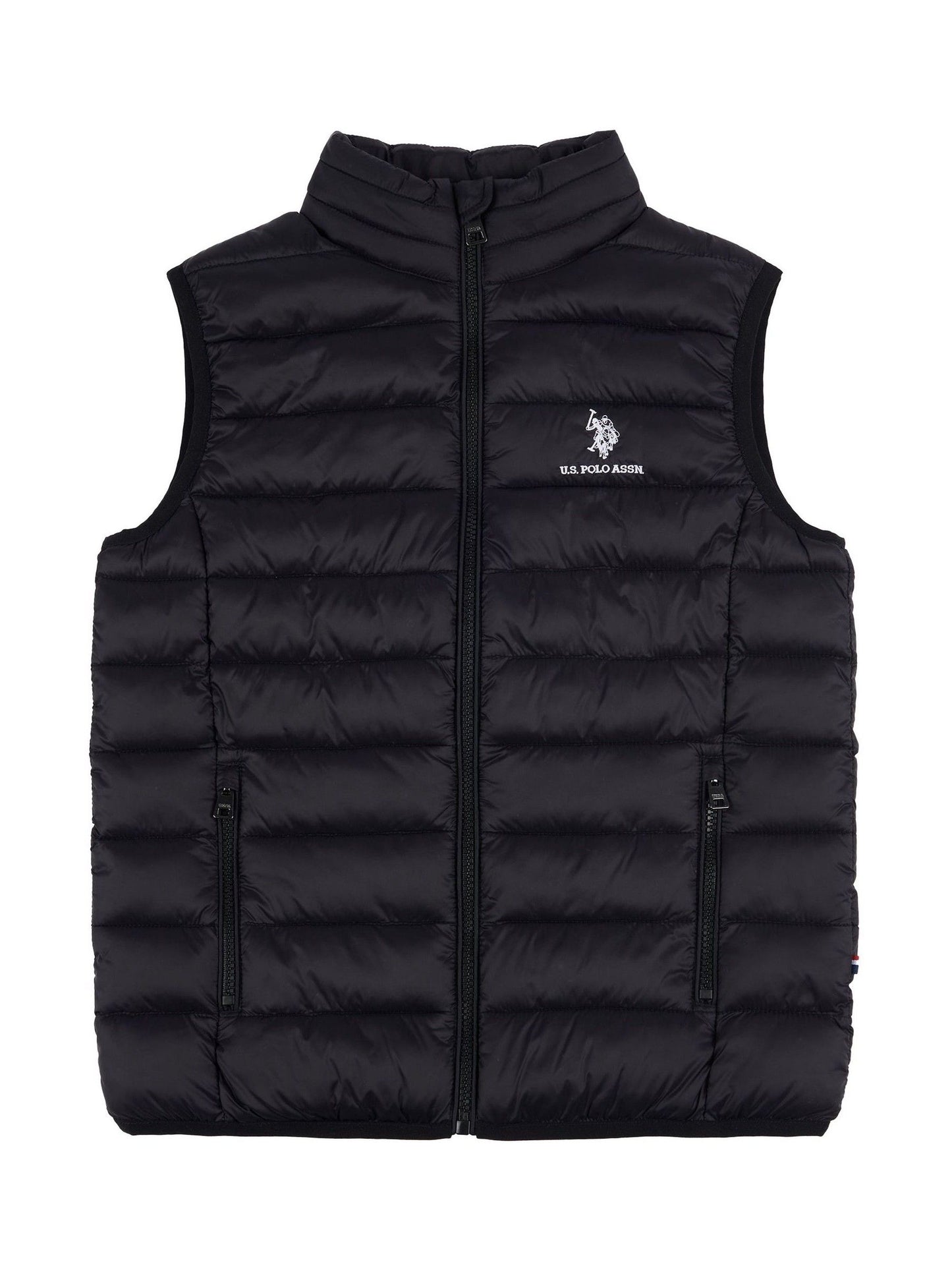 Dsiney Kidz - U.S. Polo Assn. Black Bound Quilted Boys Gilet image 5