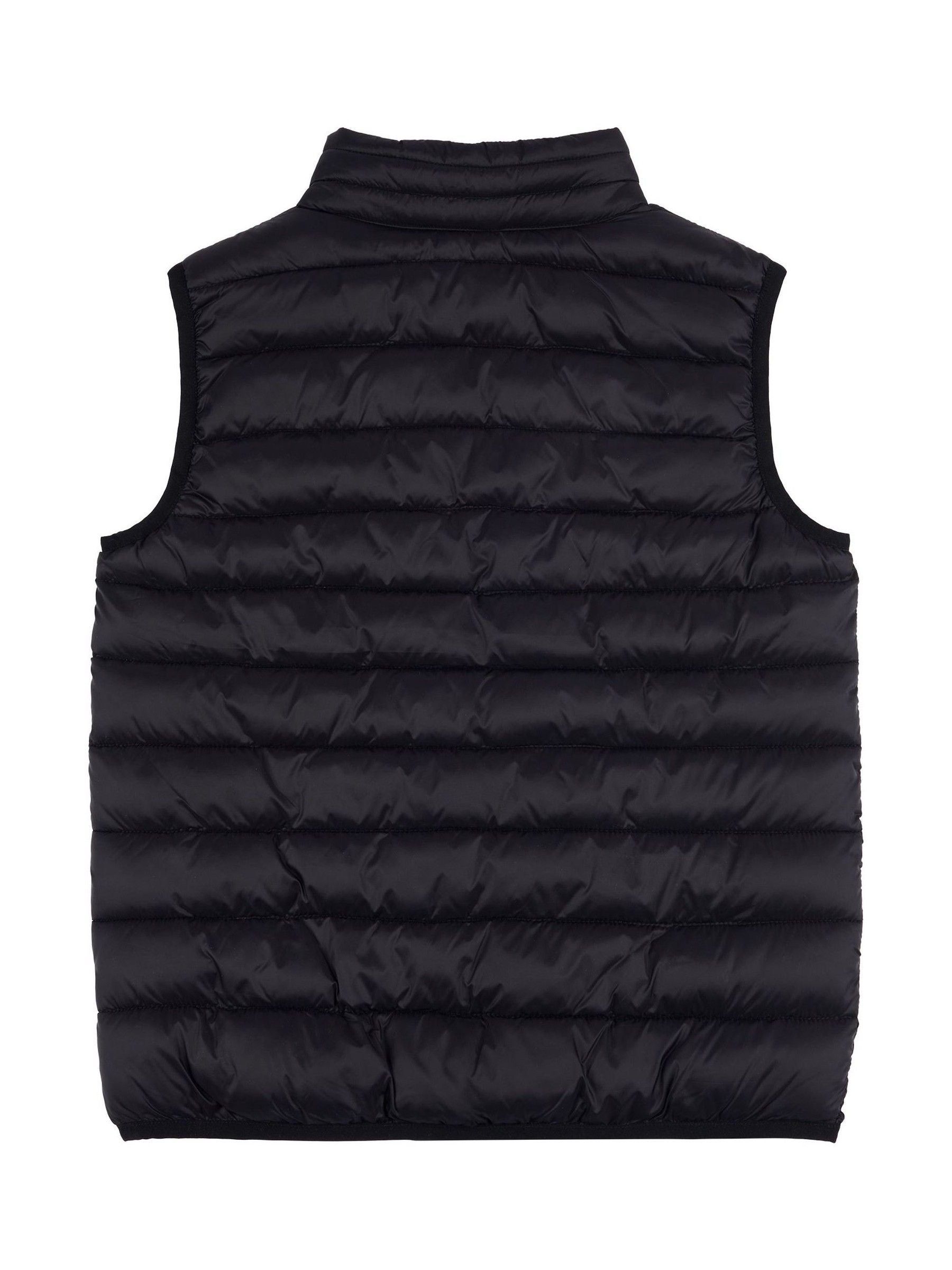 Dsiney Kidz - U.S. Polo Assn. Black Bound Quilted Boys Gilet image 6