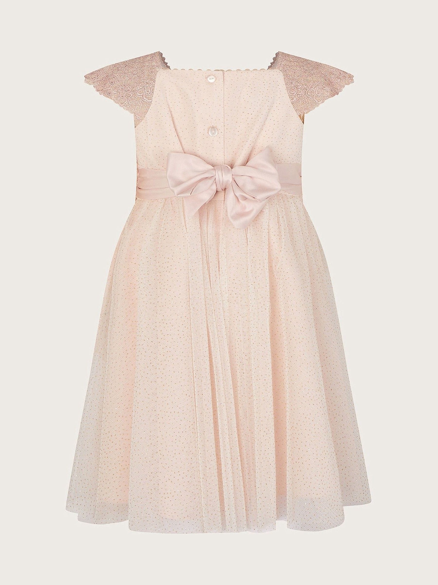 Monsoon Pink Baby Estella Dress image 2
