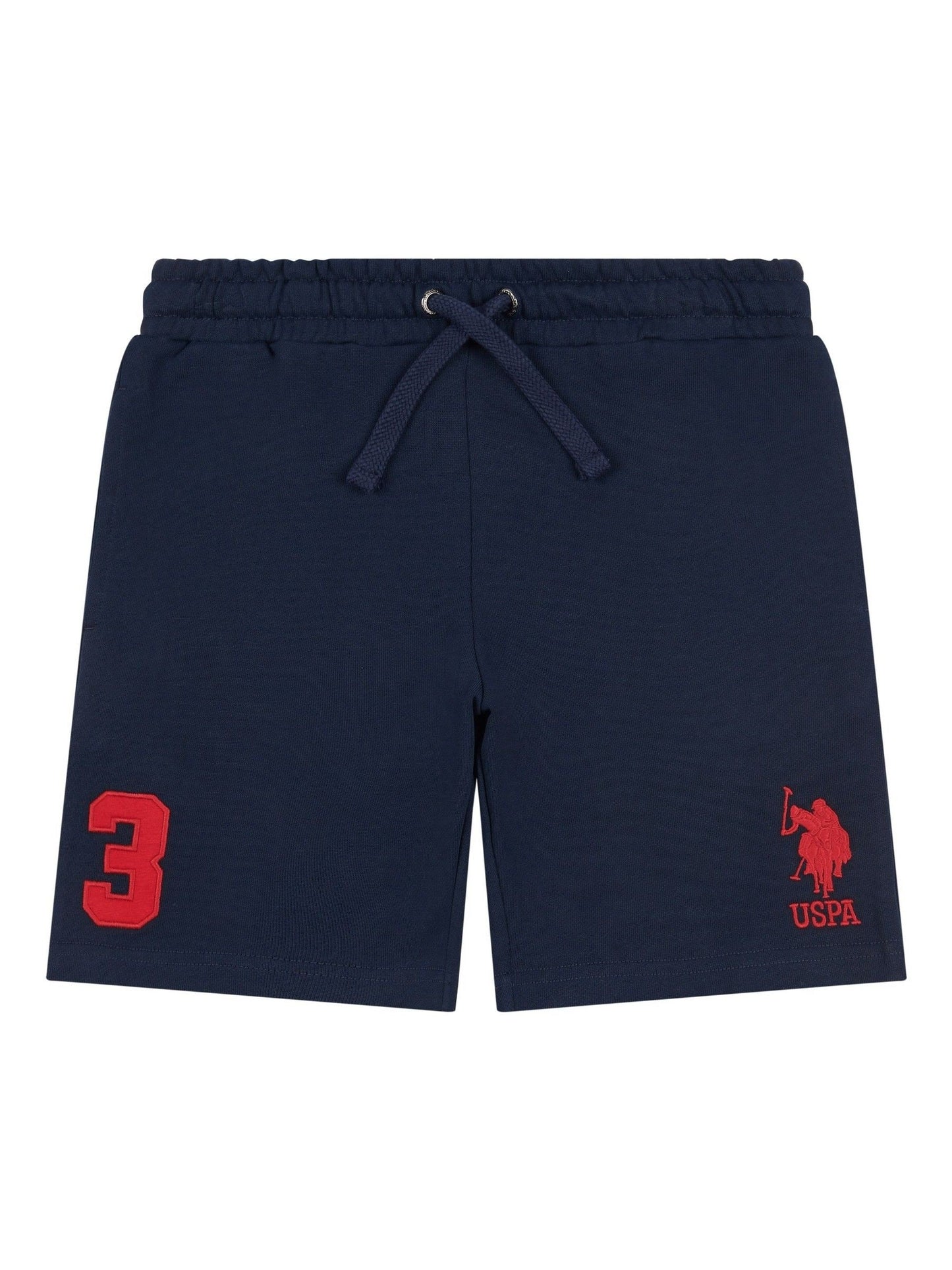 Dsiney Kidz - U.S. Polo Assn. Blue Boys 100% Cotton Player 3 Sweat Shorts image 5