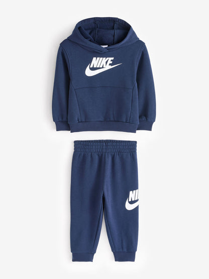 Nike Navy Infant Club Fleece Tracksuit image 2