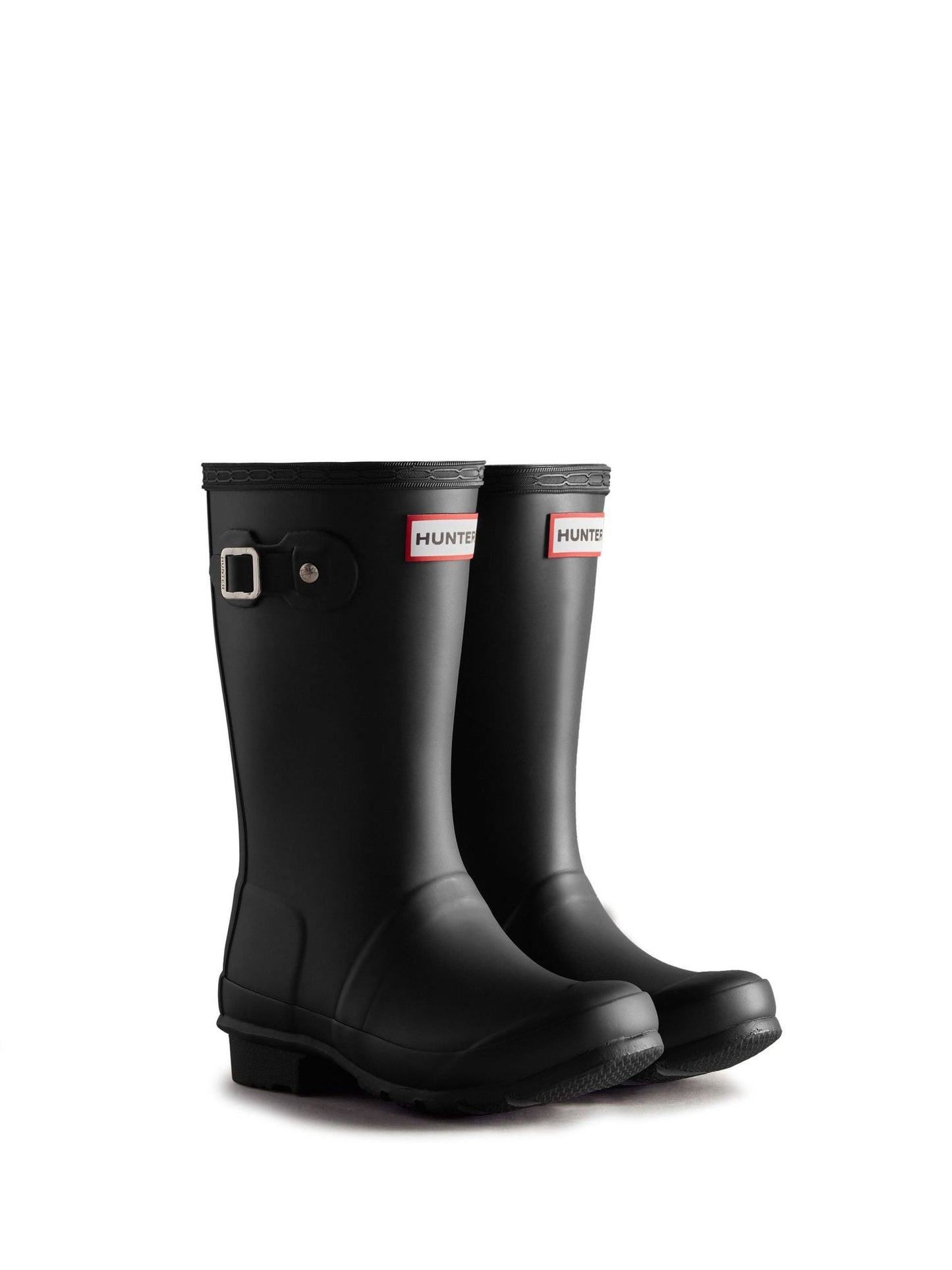 Hunter Black Big Kids Original Wellies image 2