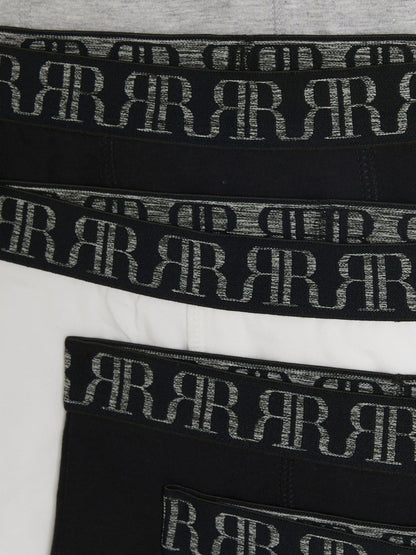 Dsiney Kidz - River Island Grey Marl Boxers 5 Pack image 3