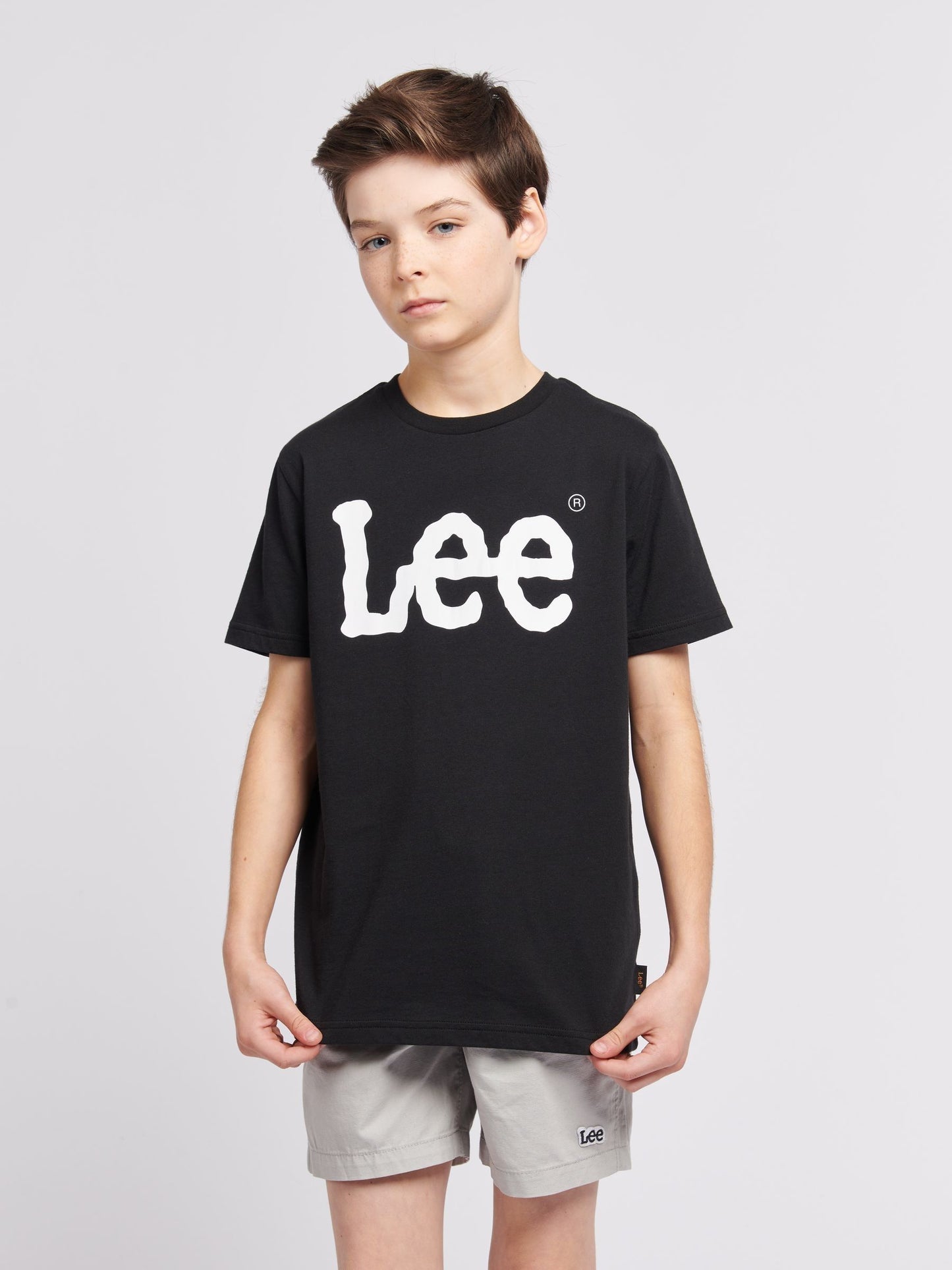 Dsiney Kidz - Lee Black Wobbly Graphic Print T-Shirt image 1