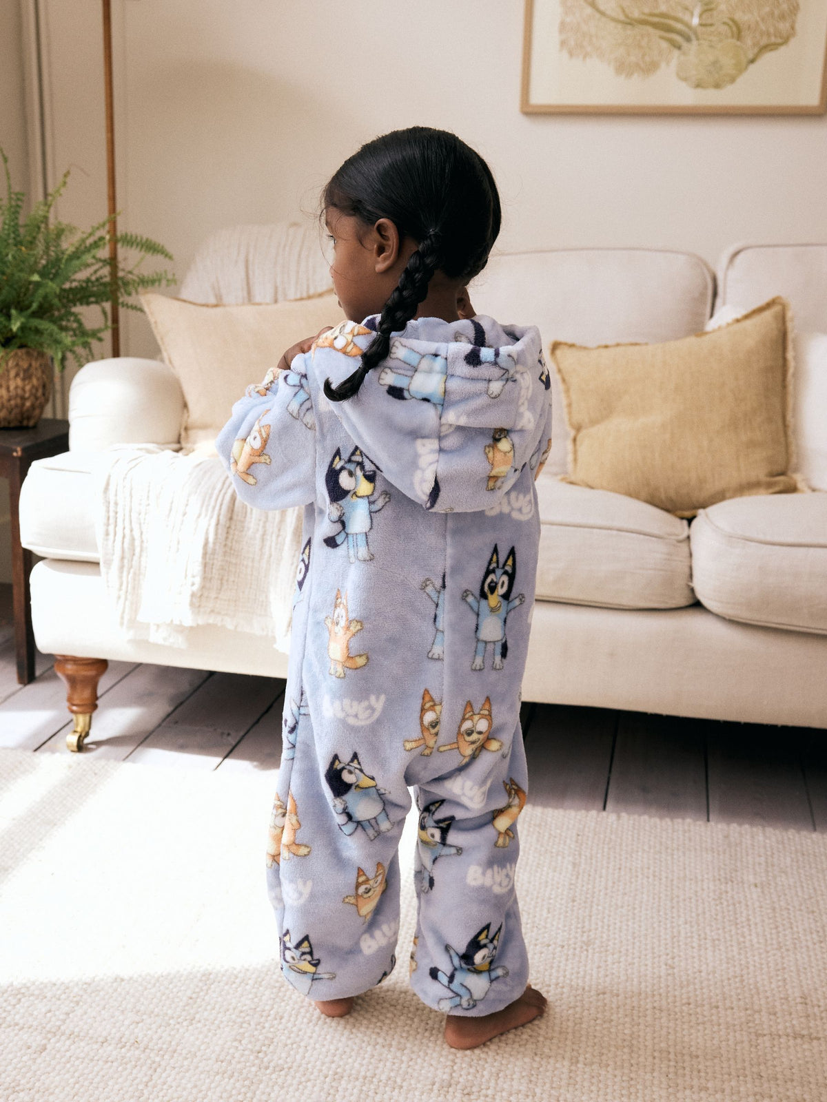 Blue Fleece All-In-One (2-10yrs) - image 3