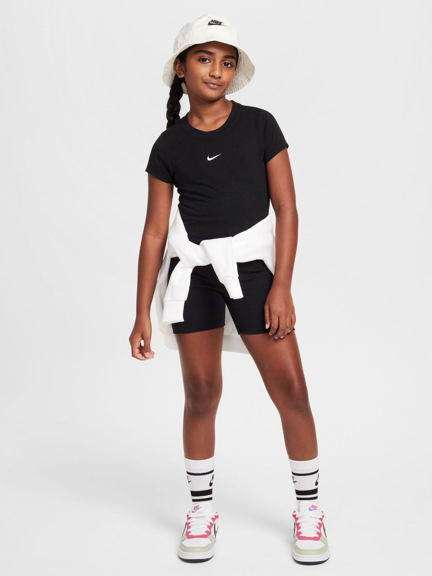Dsiney Kidz - Nike Black Cropped T-Shirt image 2