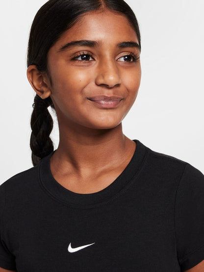 Dsiney Kidz - Nike Black Cropped T-Shirt image 3