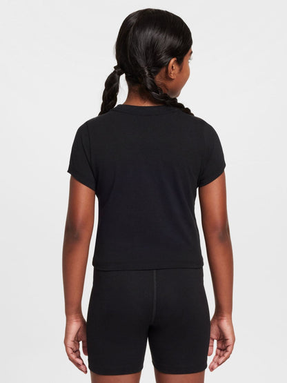 Dsiney Kidz - Nike Black Cropped T-Shirt image 4