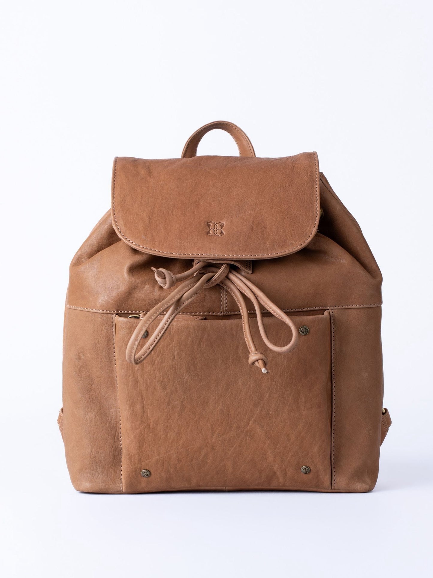 Lakeland Leather Taupe Harstone Backpack image 1