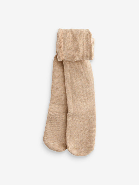 Oatmeal Single Tights (0mths-2yrs) image 1