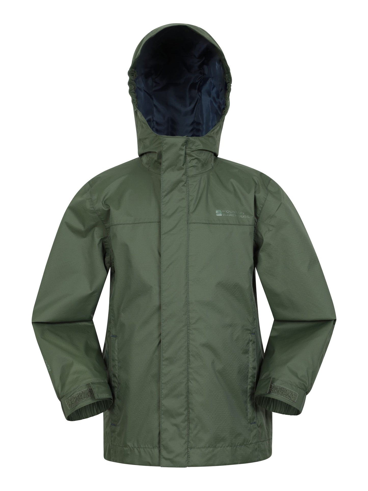 Dsiney Kidz - Mountain Warehouse Denim Green Torrent Waterproof Jacket image 1