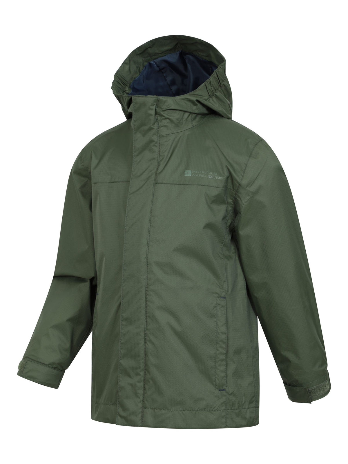 Dsiney Kidz - Mountain Warehouse Denim Green Torrent Waterproof Jacket image 4