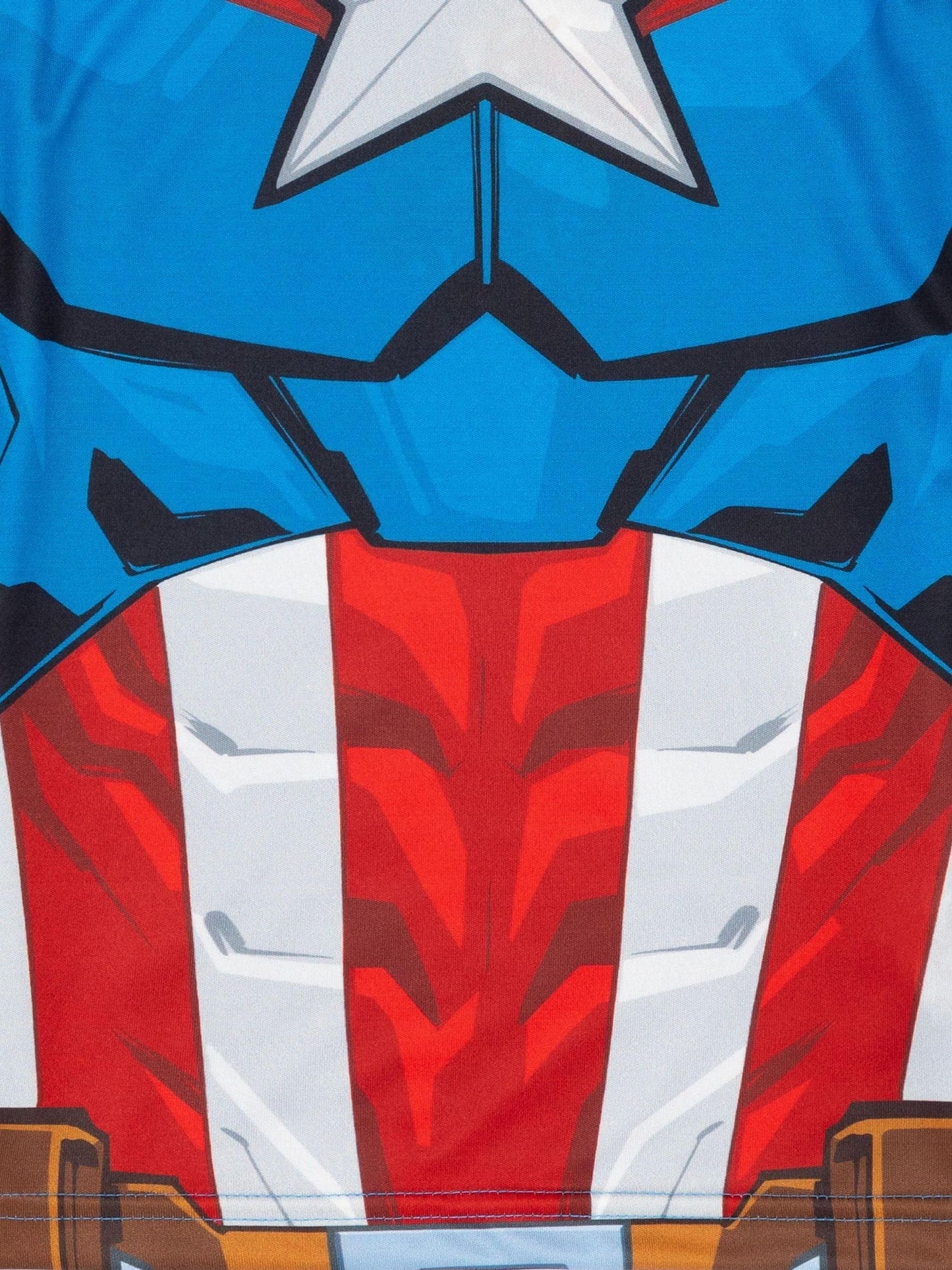 Dsiney Kidz - Vanilla Underground Blue Boys 100% Cotton Captain America Short Pyjamas image 4