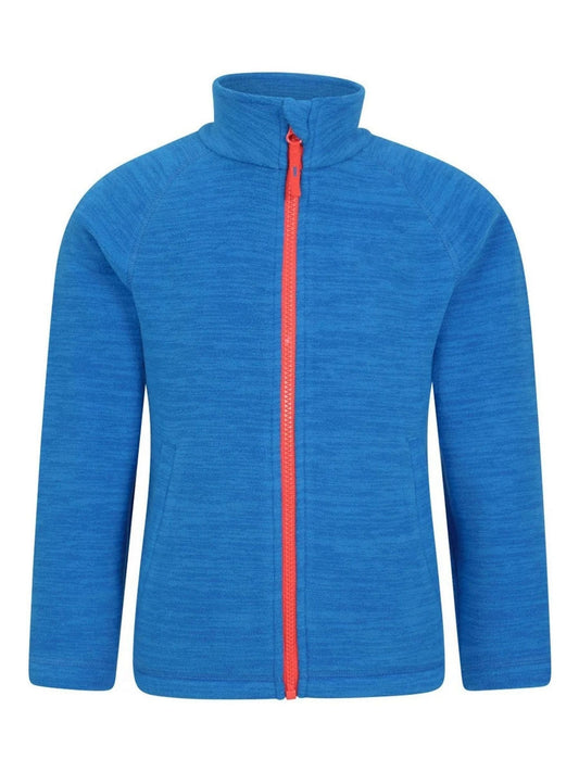 Dsiney Kidz - Mountain Warehouse Blue Kids Snowdonia Quick Drying Fleece image 1
