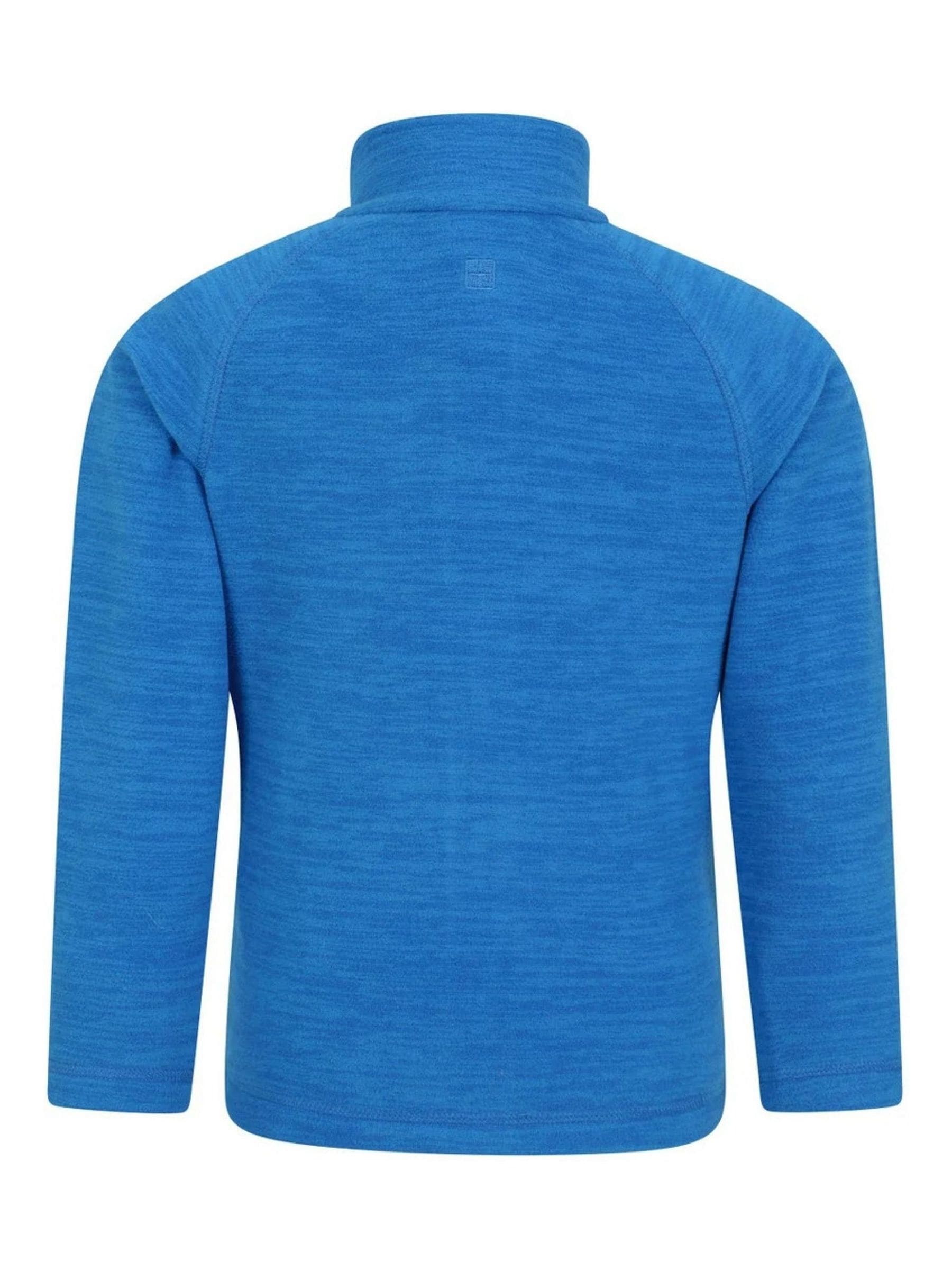 Dsiney Kidz - Mountain Warehouse Blue Kids Snowdonia Quick Drying Fleece image 2
