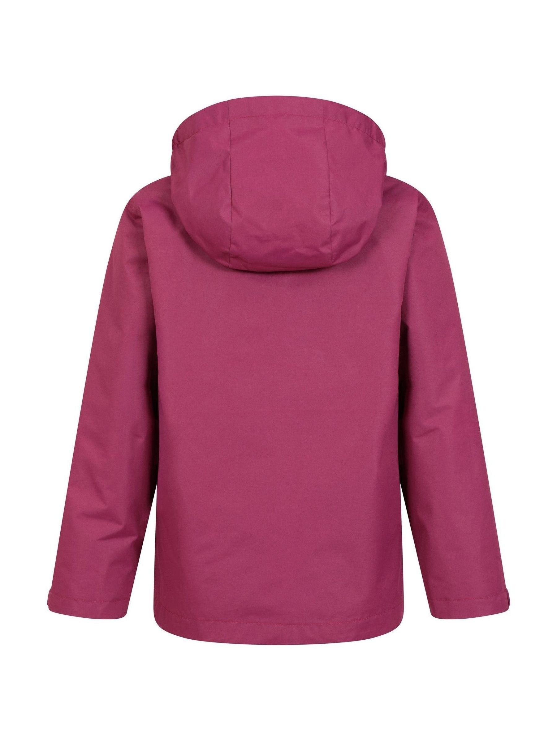 Dsiney Kidz - Mountain Warehouse Burgundy Red Fell 3-In-1 Water Resistant Jacket image 4