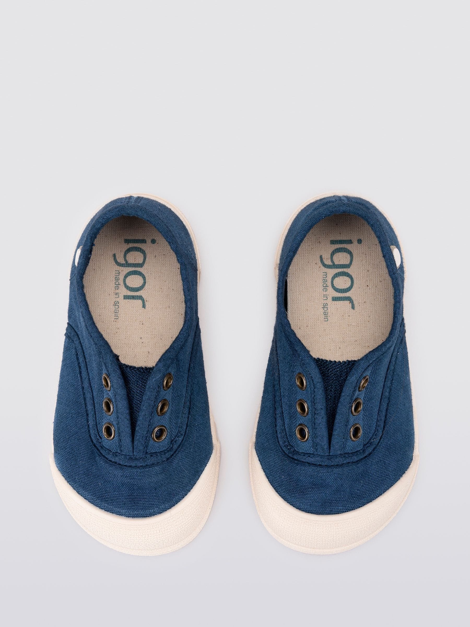Igor Blue Lona Canvas Plimsolls Shoes image 5