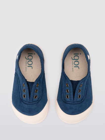Igor Blue Lona Canvas Plimsolls Shoes image 5