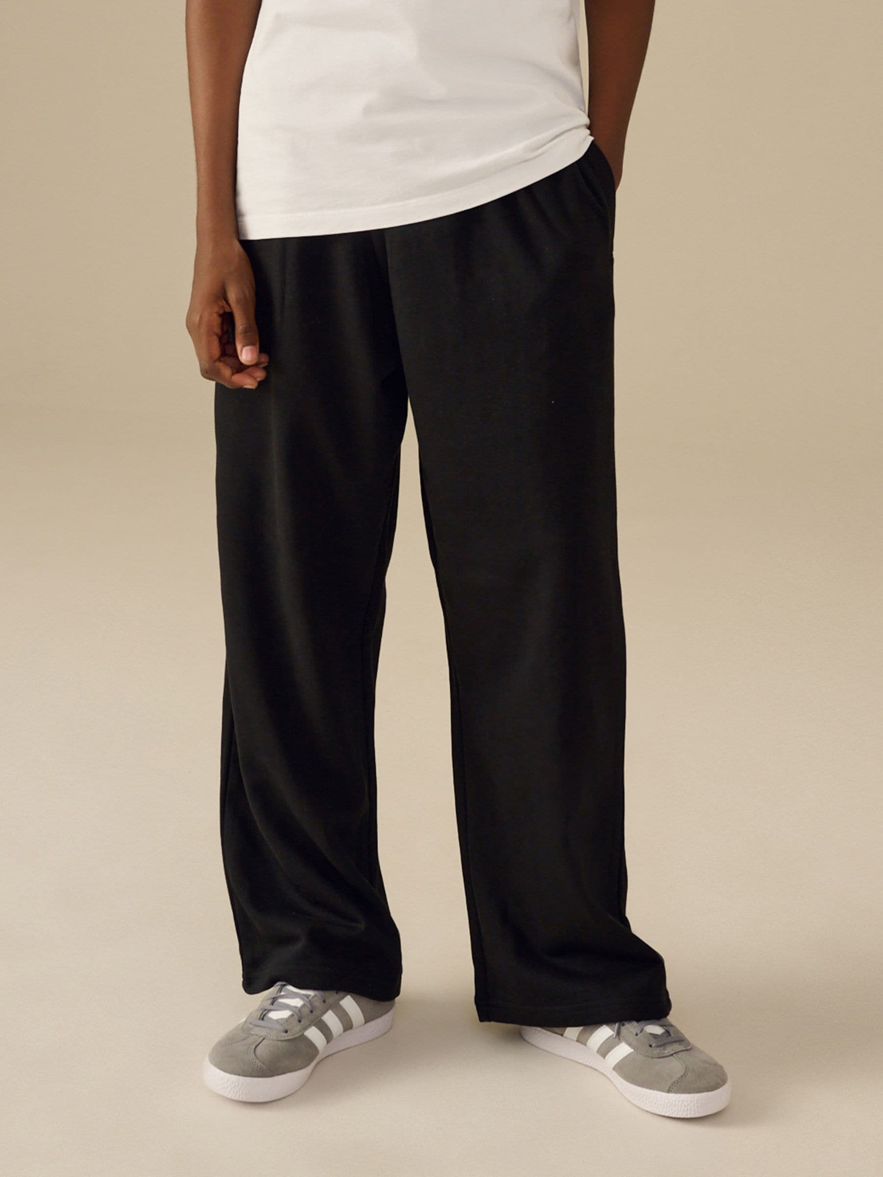 Dsiney Kidz - Black Wide Fit Joggers (3-16yrs) image 1