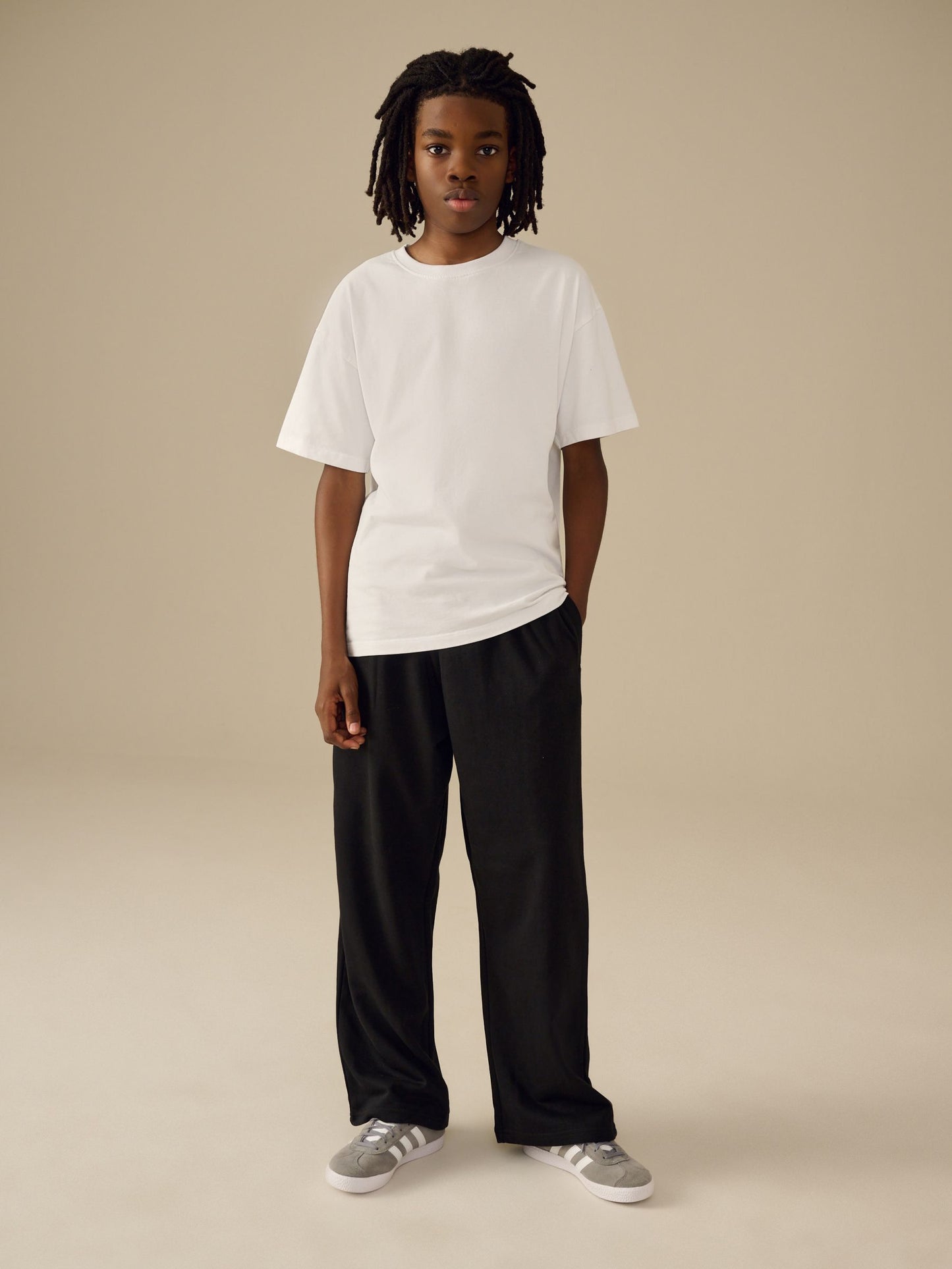Dsiney Kidz - Black Wide Fit Joggers (3-16yrs) image 2