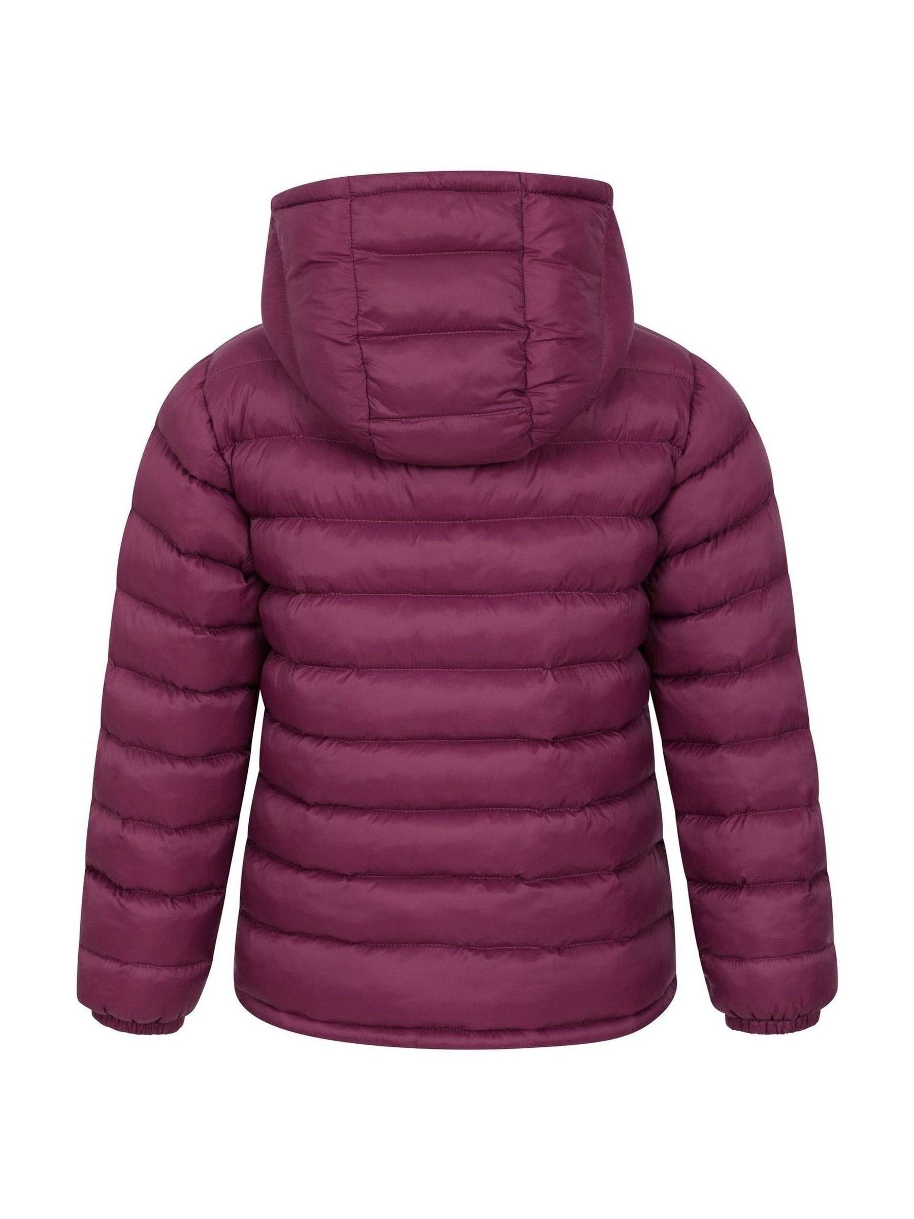 Dsiney Kidz - Mountain Warehouse Dark Pink Seasons II Water-Resistant Padded Jacket image 3