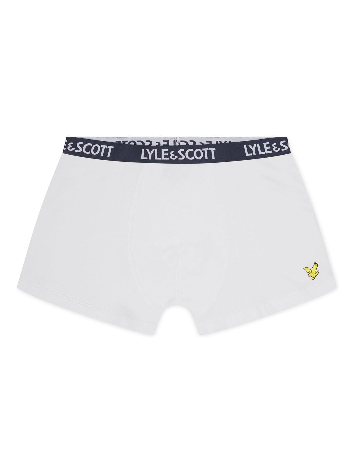 Dsiney Kidz - Lyle & Scott Blue/White/Grey Markus Underwear Boxer Trunks 3 Pack image 4