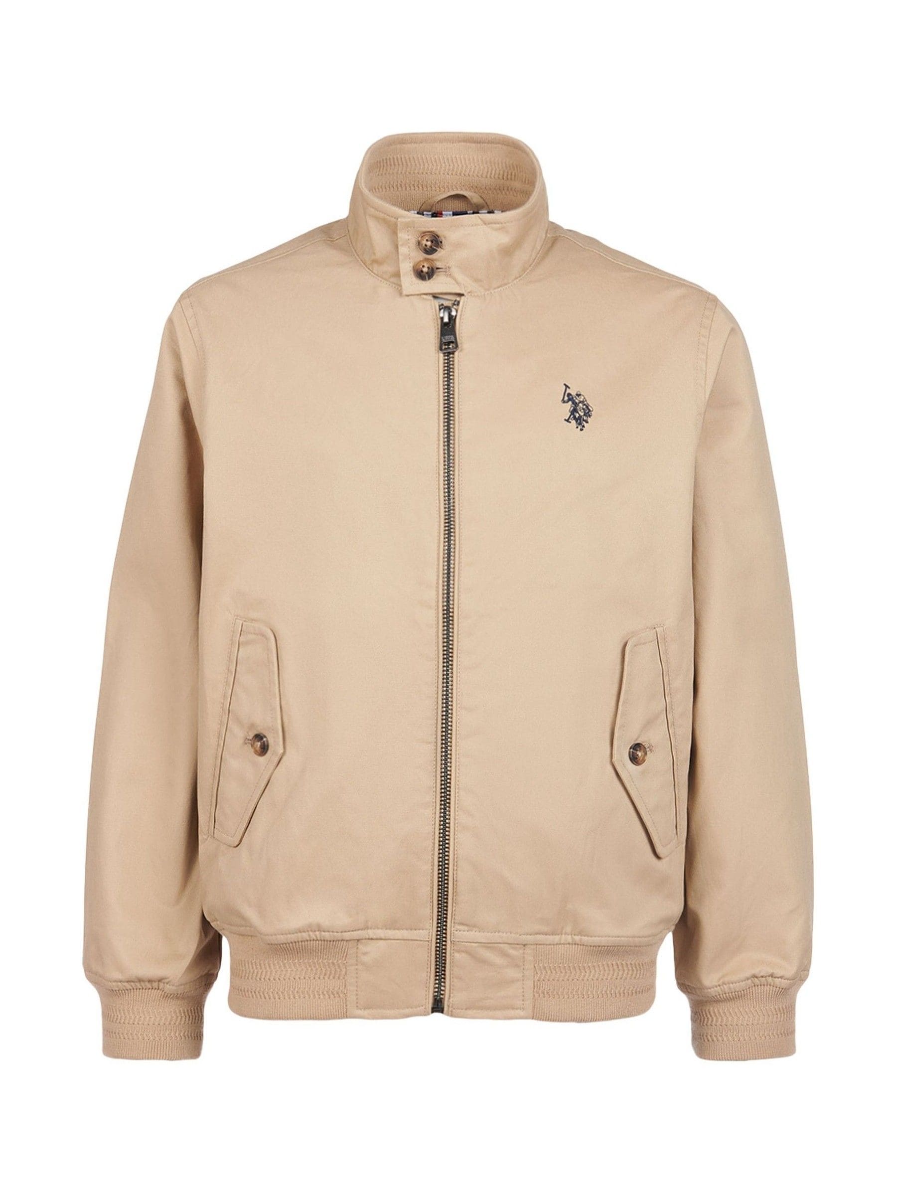 Dsiney Kidz - U.S. Polo Assn. Brown Twill Harrington Jacket image 6